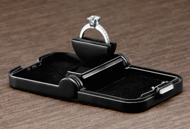 Ring Stash Slim Engagement Ring Box by Marvin Velazquez