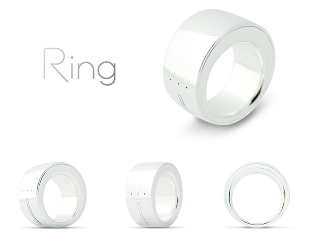 Ring - Wearable Input Device by Logbar Inc.