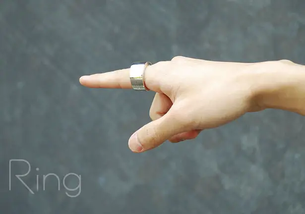 Ring - Wearable Input Device by Logbar Inc.