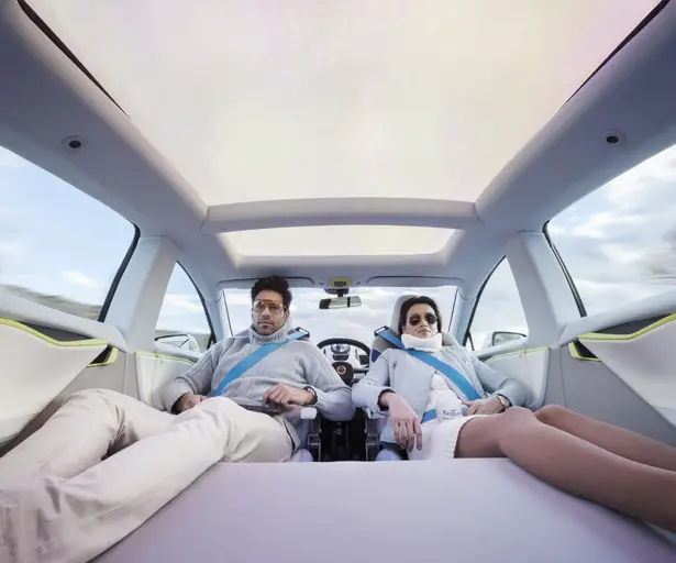 Futuristic Rinspeed XchangE Autonomous Concept Car