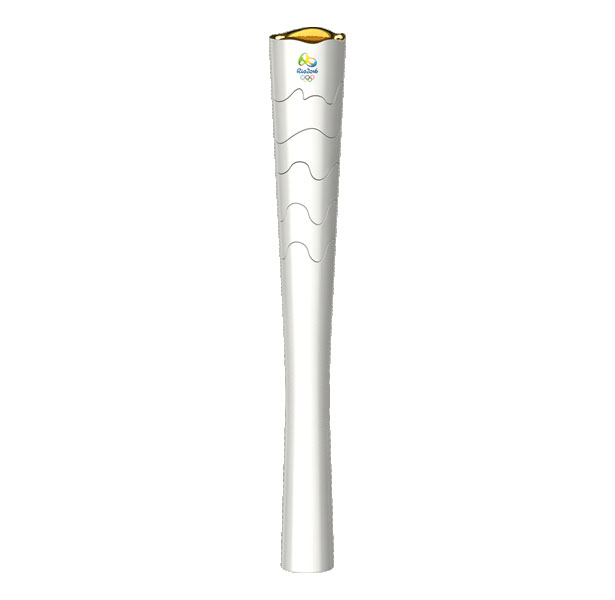 Expanding torch for Rio 2016 Olympic Games by Chelles & Hayashi