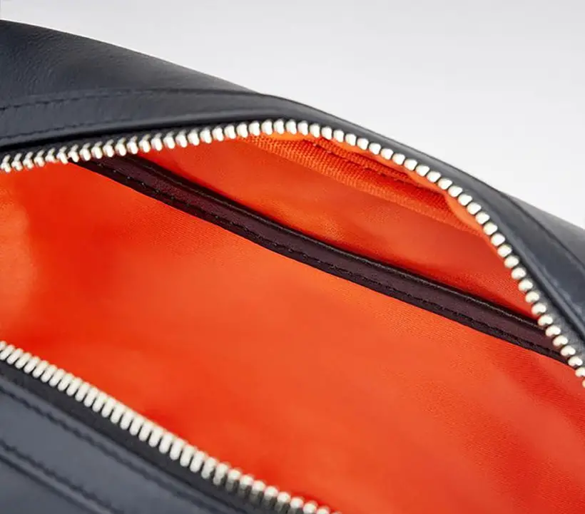Rise and Fall Men's Italian Leather Washbag