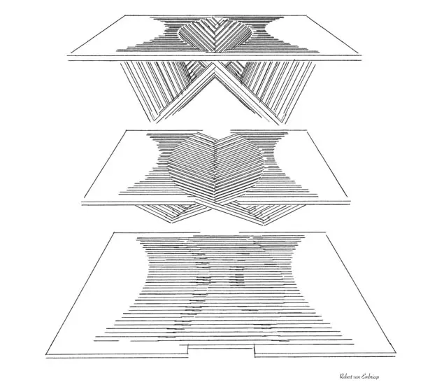 Rising Table by Robert Van Embricqs