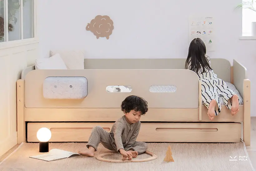 Pupupula Kids Rock Solid Bed System by A Su