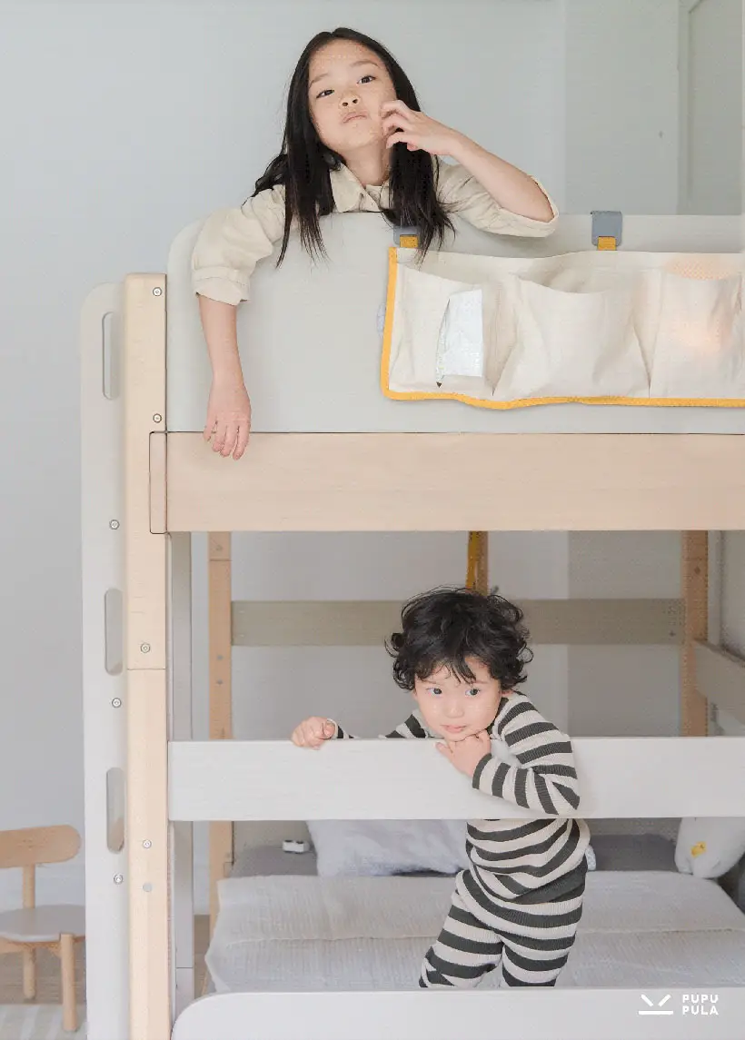 Pupupula Kids Rock Solid Bed System by A Su