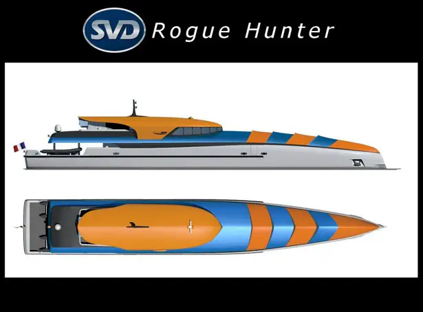 Rogue Hunter Explorer Ship by Sylvain Viau