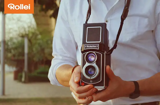 Rolleiflex Instant Camera Features Legendary Twin Lens Design with Modern Features