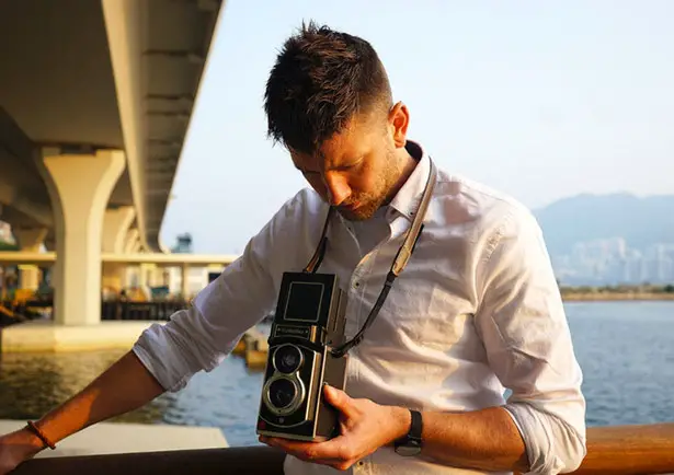 Rolleiflex Instant Camera Features Legendary Twin Lens Design with Modern Features