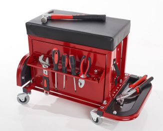Rolling Toolbox Stool Is Uber Practical and Very Hand When You’re on The Job
