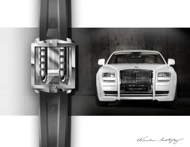 Rolls Royce Watch Concept by Nicolas Lehotzky