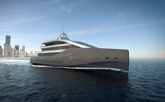 Rolls-Royce Crystal Blue Luxury Yacht: High Performance Yacht with Hybrid Propulsion