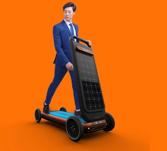 ROLO Autonomous Treadmill Scooter for Hire as Last-Mile Transportation