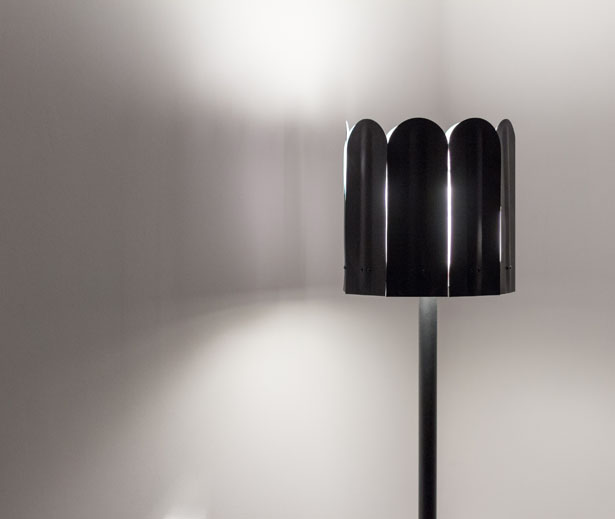 Rolo Floor Lamp with Petals by Smallgran