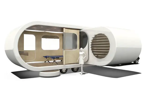 Romotow Mobile Living Unit by W2