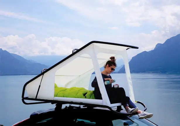 Rooftop Tent Design by Sebastian Maluska