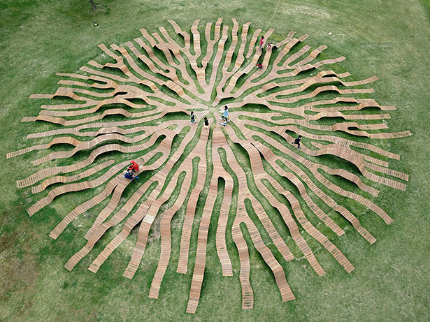 Root Bench - Fantastic Outdoor Furniture by Yong Ju Lee