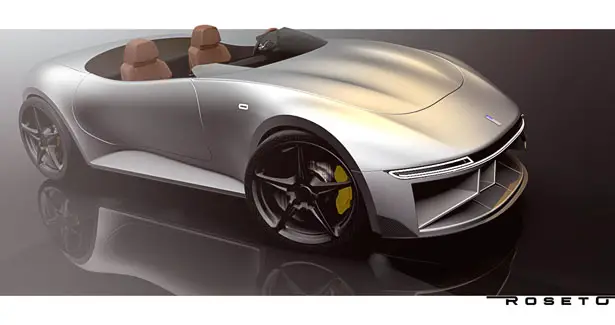 Roseto 11S Concept Car Design Was Inspired by Freedom Lifestyle