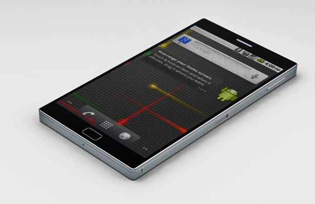 Rotatable Twin Touch Display Mobile Phone by Abhi Muktheeswarar