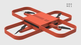 Rotate and Fly Pocket-Sized Drone Concept with Full Photography and Videography Capabilities