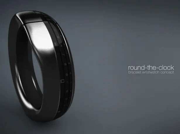 Round-The-Clock watch concept by Ben Koros