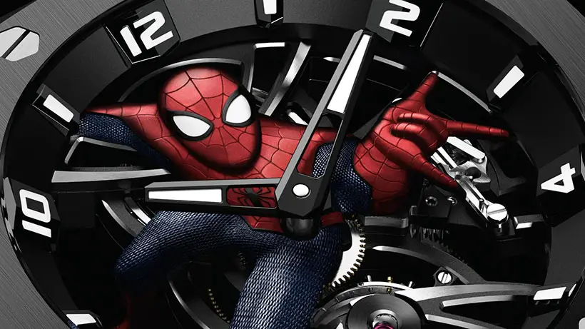 Audemars Piguet x Marvel Releases Royal oak concept Tourbillon Spider-Man Watch