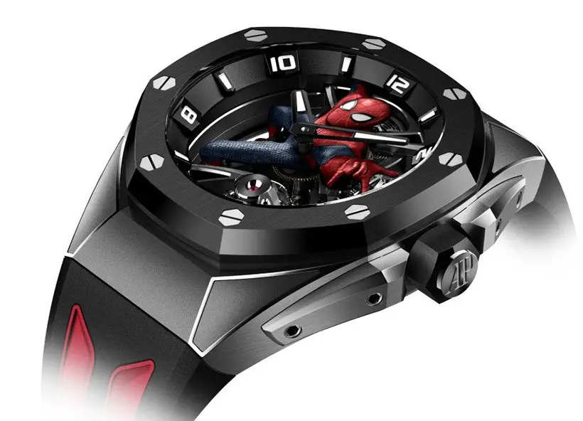 Audemars Piguet x Marvel Releases Royal oak concept Tourbillon Spider-Man Watch