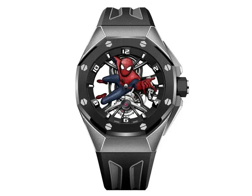 Audemars Piguet x Marvel Releases Royal oak concept Tourbillon Spider-Man Watch