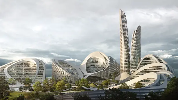 Rublyovo-Arkhangelskoye Smart City West of Moscow by Zaha Hadid Architects