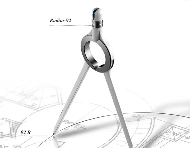 Ruler Compass by Min Keun Kwon