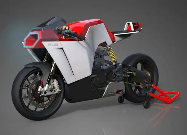 RV2 - V2 Engined Superbike by Eyal Melnick