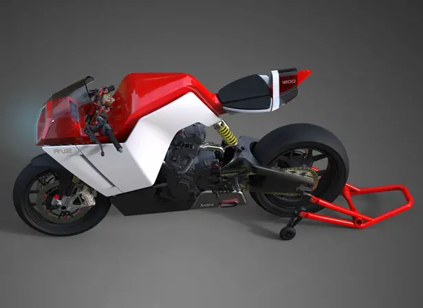 RV2 - V2 Engined Superbike by Eyal Melnick