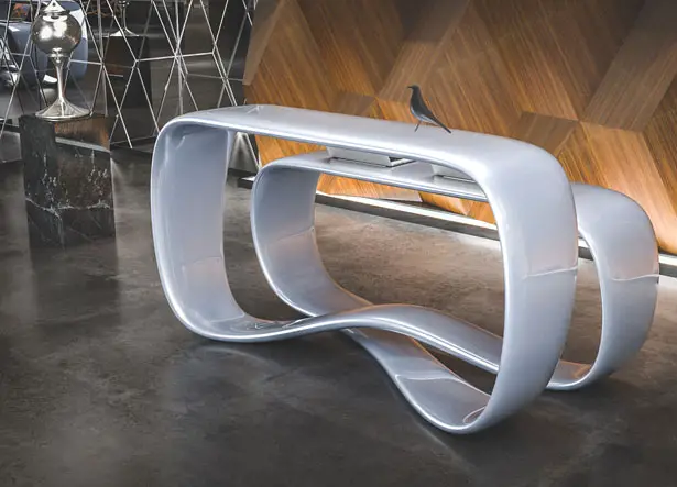 Ryra Reception Desk by Nuvist