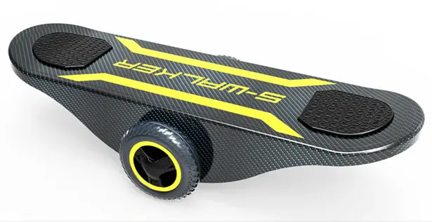 S-Walker Board Combines Segway, Skateboard, and Balance Board In One