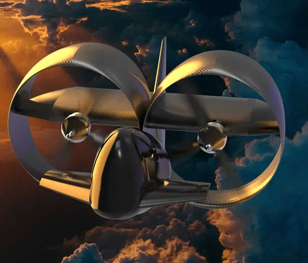 S1 Flying Motorcycle for Future Personal VTOL Vehicle by Silverwing