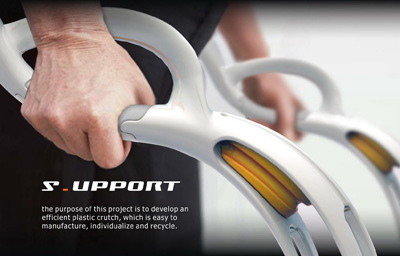 S_UPPORT – Efficient Plastic Crutch