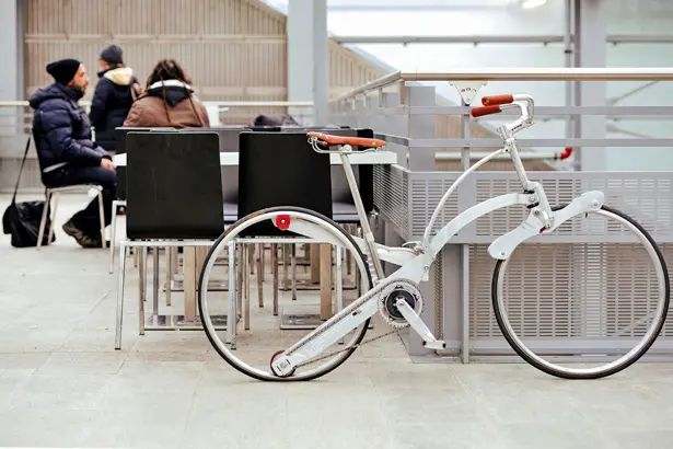 Sada Spokeless, Foldable Bike by Gianluca Sada