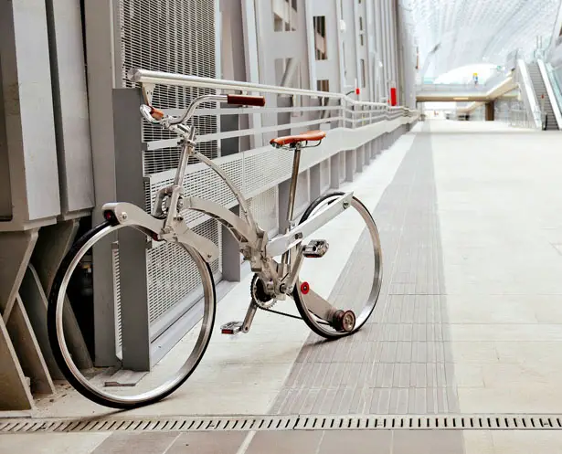 Sada Spokeless, Foldable Bike by Gianluca Sada