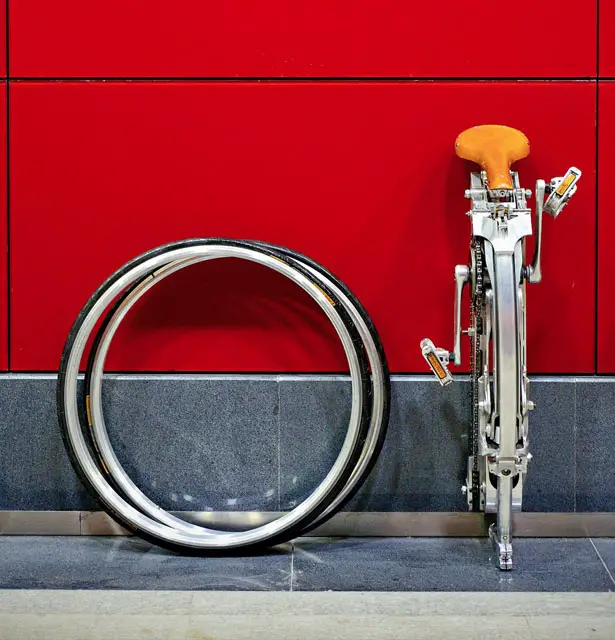 Sada Spokeless, Foldable Bike by Gianluca Sada