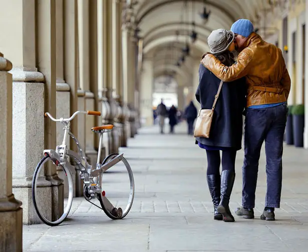 Sada Spokeless, Foldable Bike by Gianluca Sada