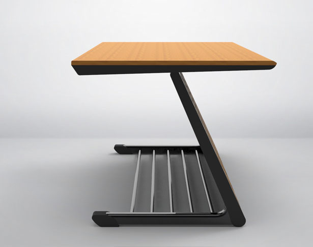 SafeTrig - emergency desk designed for use in seismic areas