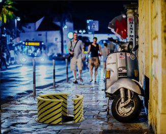 Safety Warning Manhole Cover Concept Triggers Pop Up Barriers When The Lid is Taken Away