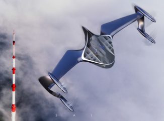 SAI Tailsitter eVTOL Concept by Fenton Robathon