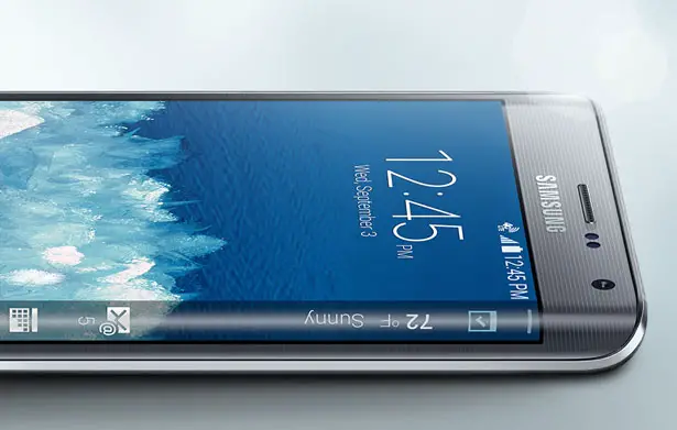 Samsung Galaxy Note Edge Features Curved OLED Display