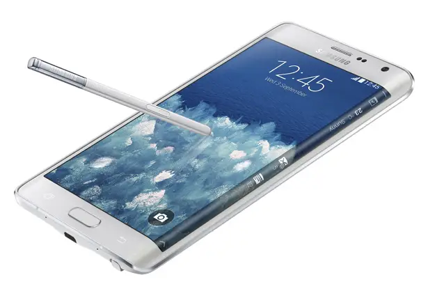 Samsung Galaxy Note Edge Features Curved OLED Display