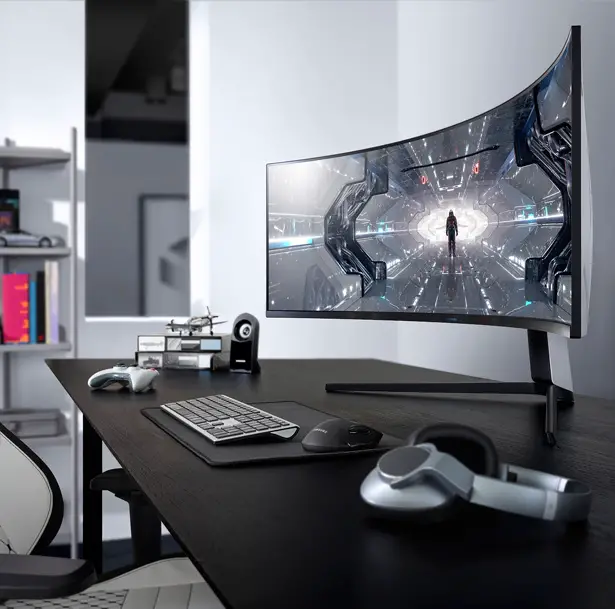 Samsung Odyssey Curved QLED Gaming Monitor Line Up