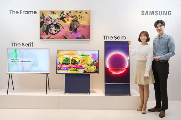 Samsung The Sero Vertical TV for millenials who love watching vertical videos