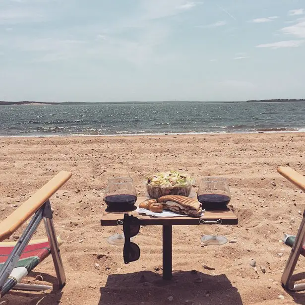 SandStand Portable Table for The Beach