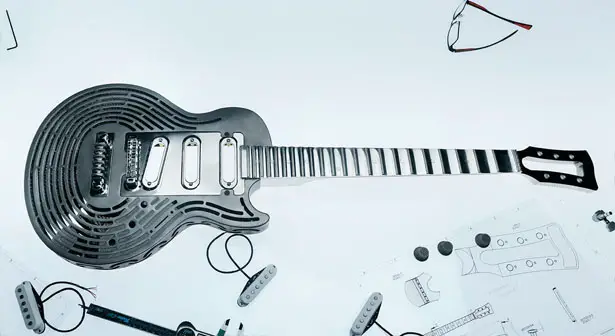 Sandvik 3D Printed Smash-Proof Guitar