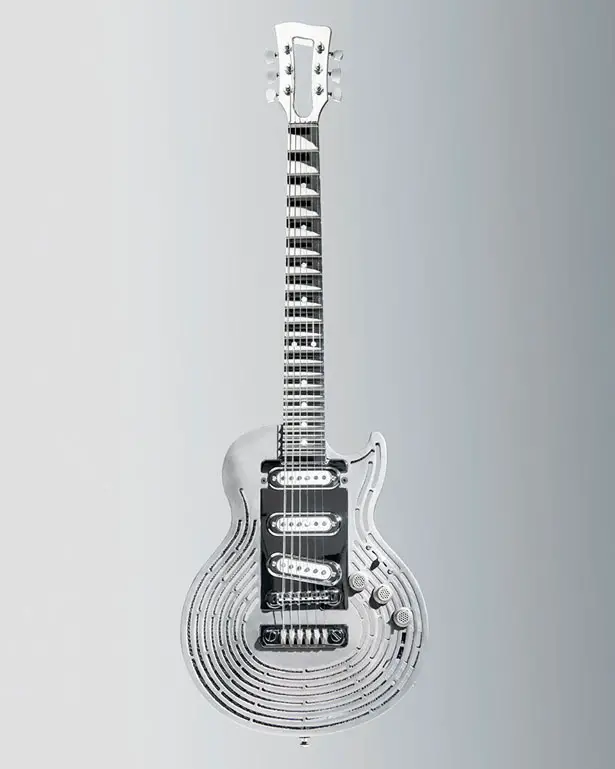 Sandvik 3D Printed Smash-Proof Guitar