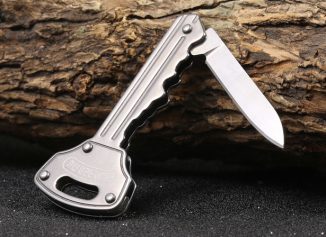 Sanrenmu 4113 SUX – SB No Lock Folding Knife Fits On Your Keychain